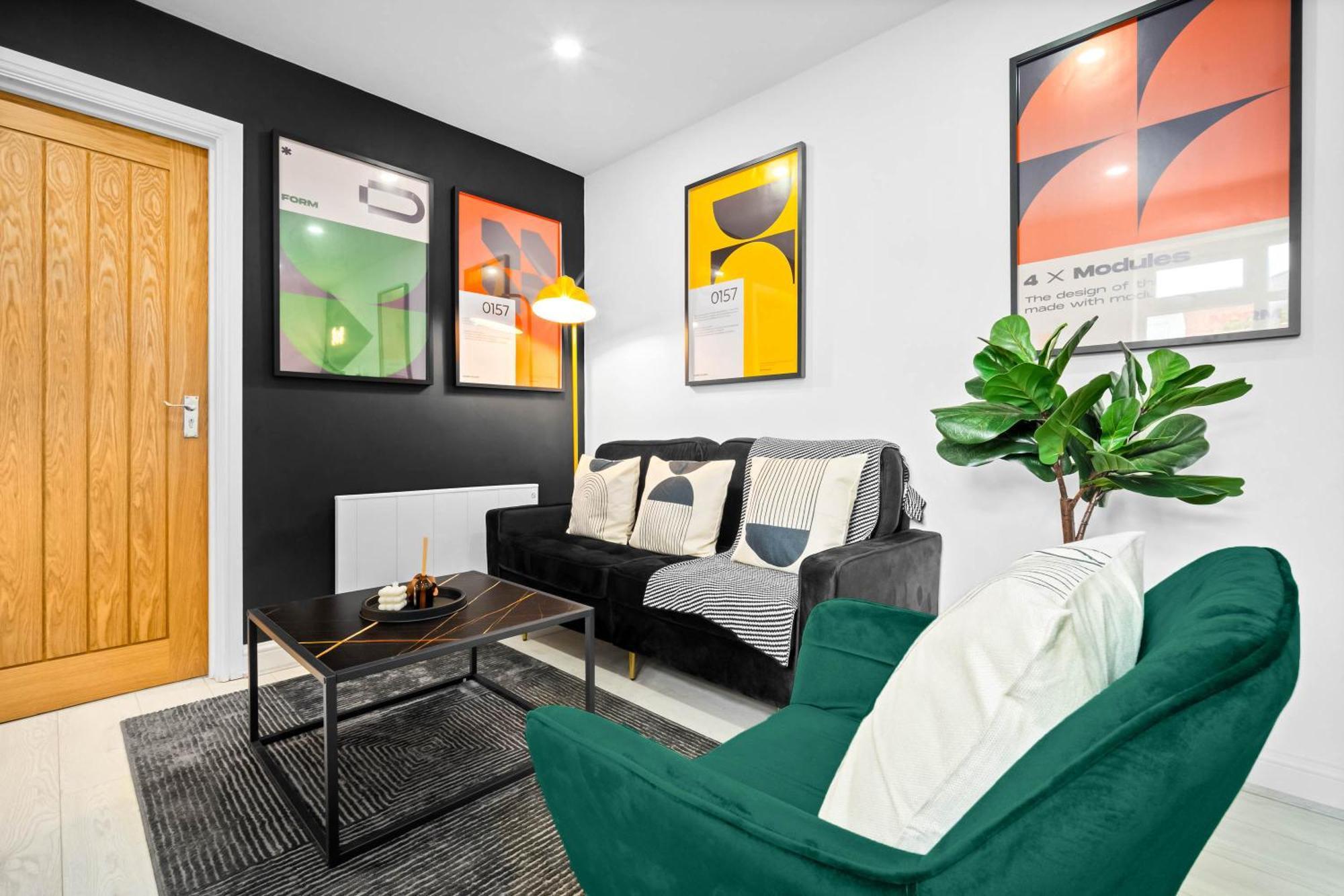 Luxury 3 Bedroom Apartment - Terrace - Near City Centre - Wifi - Smart Tv 1Mr Birmingham Eksteriør bilde
